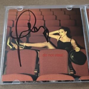 Med-Long Signature The Life Of A Showgirl Signed CD Taylor Swift